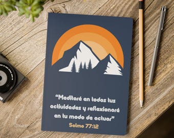 Meditación y Reflexion Notebook: JW Spanish Study Journal