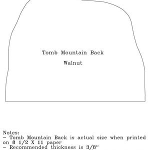 Easter Tomb Digital Files VCarve, SVG, and PDF templates