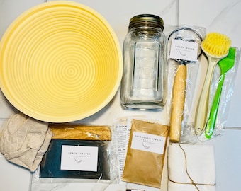 Organic Sourdough Starter Kit -includes dehydrated starter - large