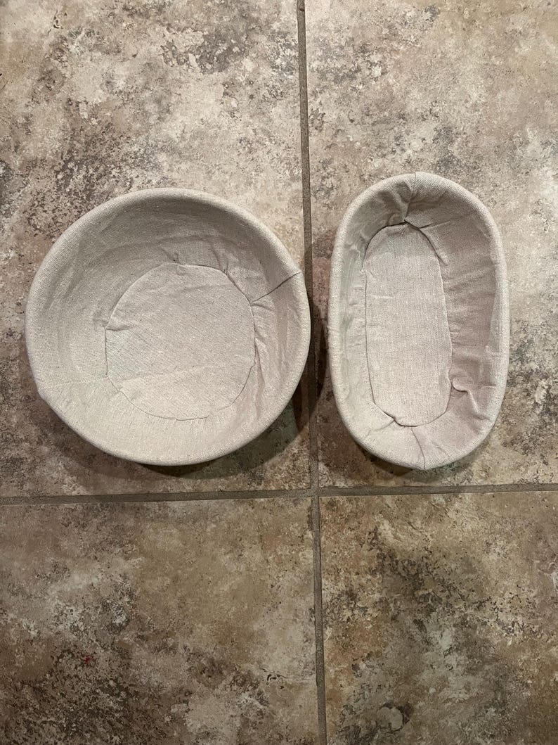 Kit completo para hacer masa madre: masa madre deshidratada orgánica, cesta de madera para banneton, herramientas e instrucciones. Kit para principiantes en la elaboración de pan. imagen 3