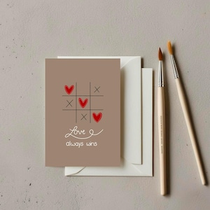 Karte zur Hochzeit