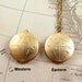 Globe Locket Personalized Necklace World Map Necklace image 7