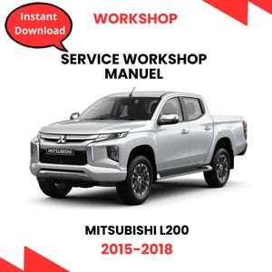 Mitsubishi L200 Repair Manual PDF – Instant Download Maintenance Guide