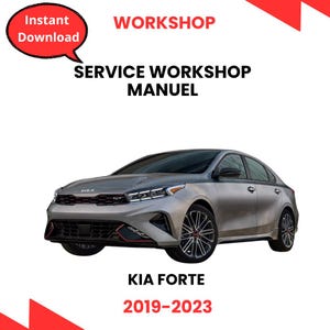 Kia Forte 2019–2023 Workshop Manual | Service & Repair Guide (PDF Download)