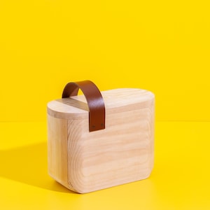 Compact Wooden Step Stool: Kitchen, Closet, and Bathroom Aid