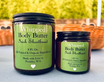 Organic Whipped Body Butter • Mango Shea Butter Base