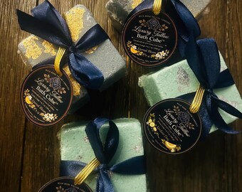 Luxury Tallow Bath Cube | Extra Large 6.7 oz Grass-Fed Tallow Spa Soak