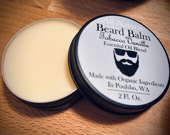 Organic Beard Balm • Men’s Care • Gifts