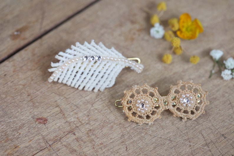 Vintage Style Hair Pins Boho Hair Accessories Bridal Hair Etsy