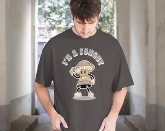 I'm a Funguy T-Shirt, Retro Mushroom Graphic, Comfort Colors