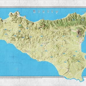 Sicily Map