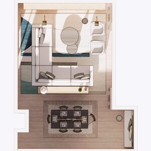 View of Custom Interior Design Services Furniture, Decor, and Layouts - Etsy