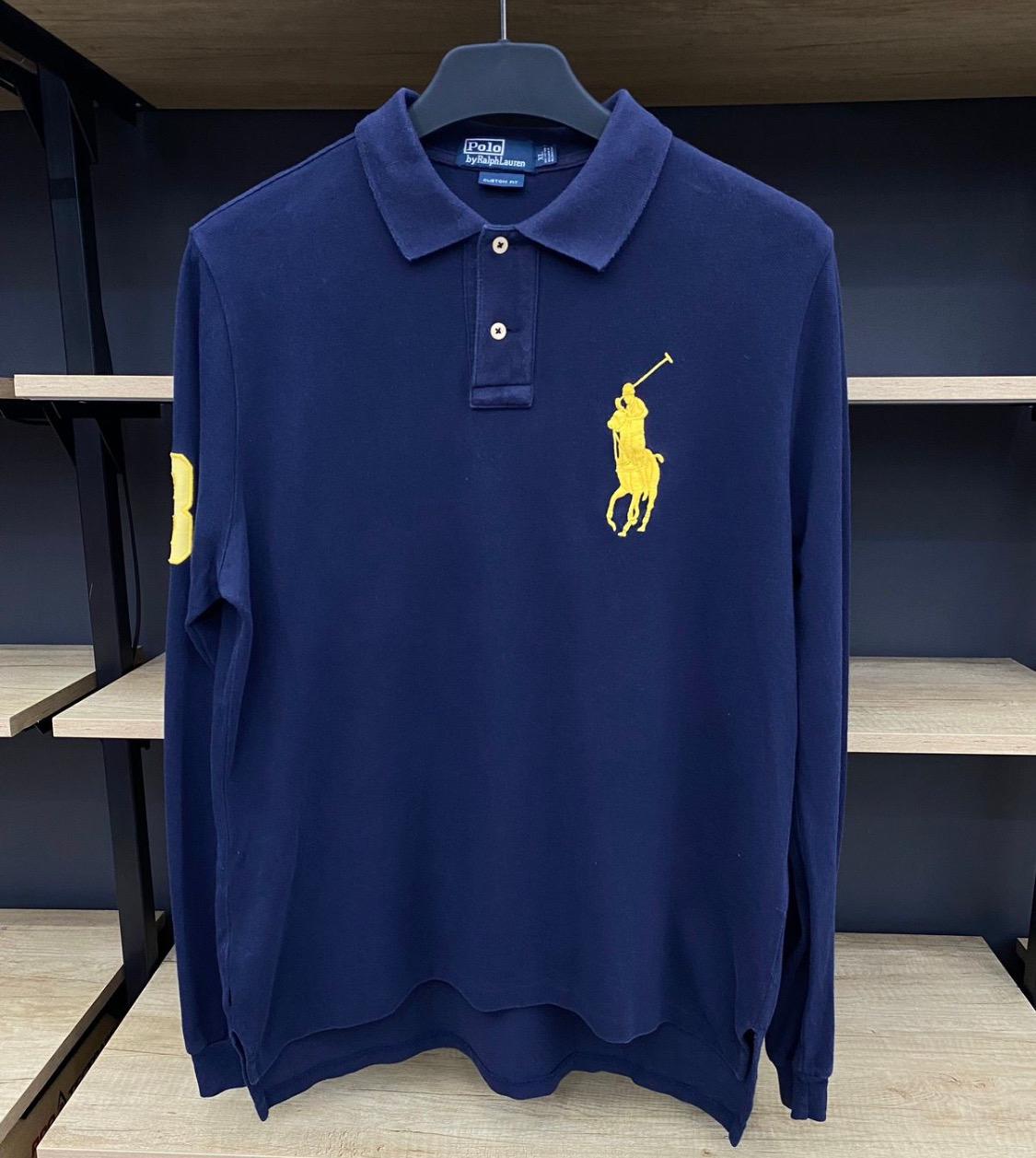 トップス Ralph Lauren 90s big pony fade Parker Vintage 90s Polo Ralph Lauren #9 Big Pony Faded Polo Shirt