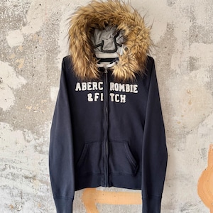Abercrombie Fitch Fur Hoodie - Etsy Australia