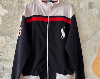 た*ま様 90s Polo ralph lauren bigpony zip h Polo Ralph Lauren Boys White Big Pony Logo Terry Lined Full Zip