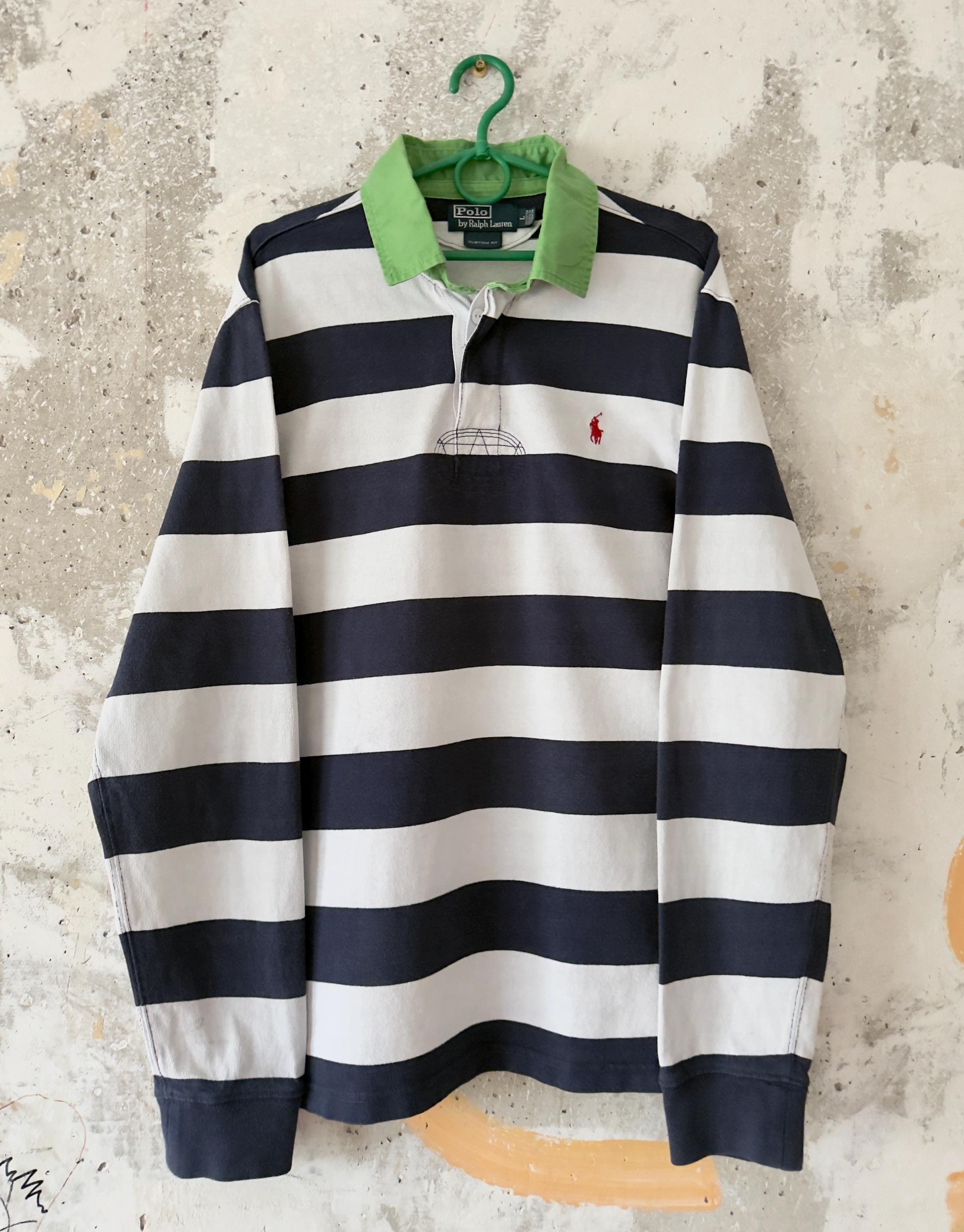 ✅90s Ralph Lauren パッチワーク ポロシャツ XL チーフキーフ 90s Polo Ralph Lauren Patchwork L/S Shirt ラルフローレン