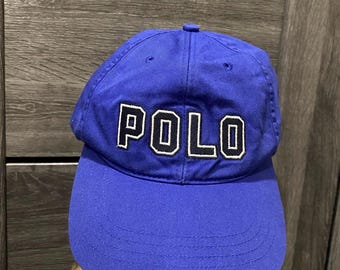 Vtg 90s Ralph Lauren Polo Leather Clasp Hat - Etsy