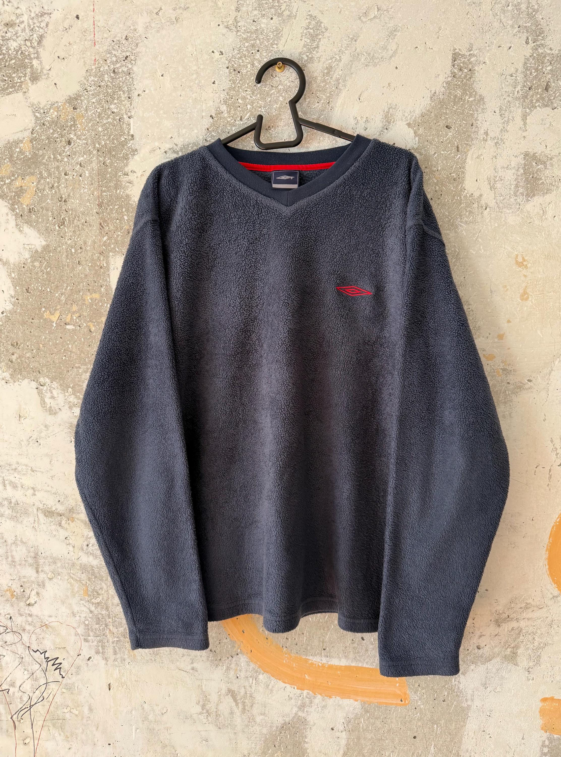 Sweat Umbro Vintage Oversize Années 90 - Noir - Taille L - Homme
