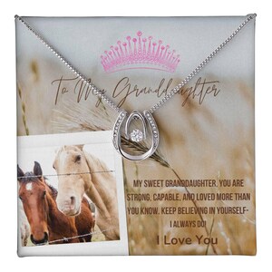 Granddaughter- Cubic Zirconia Necklace