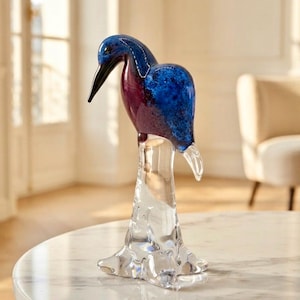 Marcolin Sweden Glass Bird - Etsy