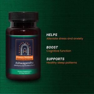 Ashwagandha - Withania Somnifera Root | 225mg Root Extract | 60 Capsules image 5