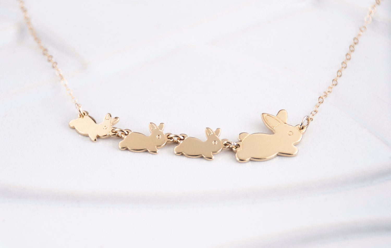 【VINTAGE HOLLYWOOD】Pixel Rabbit Pearl Necklace★送料無料 JOSEFF-Hollywood-Clam-Shell-