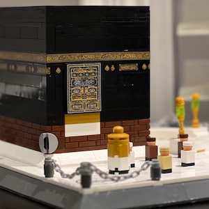 Kaaba Building Block Set: Mecca Model, Islamic Gift & Decor
