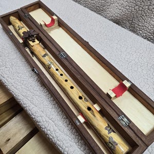 Native style wooden flute