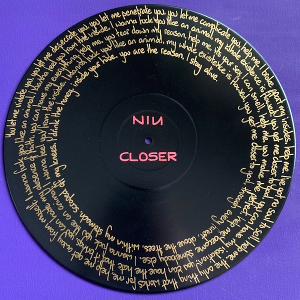 Nine Inch Nails Etsy