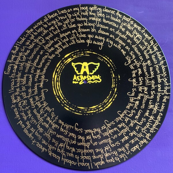 Aerosmith Lyrics Etsy Aerosmith Lyrics Etsy