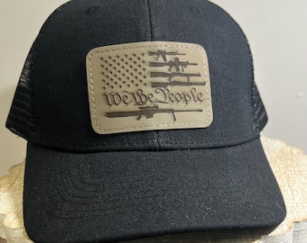 "We the People ""Patrus"" Trucker Cap mit Lederpatch"
