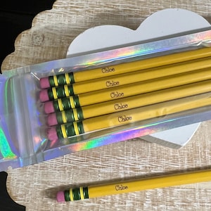 Personalized Ticonderoga #2 Pencils - Pack of 5