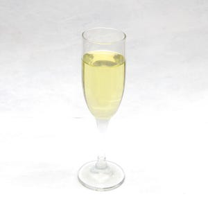 Fake Champagne Glass Artificial Display Prop Drink Made in America