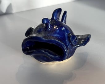 Anglerfisch aus Keramik