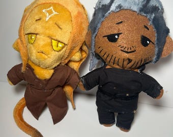 Keidah und Fel Plushies