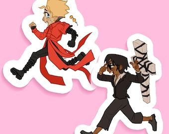 Trigun Aufkleber Set