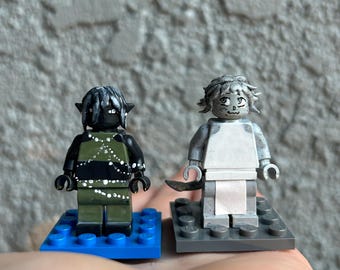Custom Noa und Finley LEGO Figuren