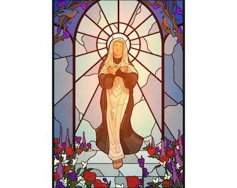 Stained Glass Poster (Matte)