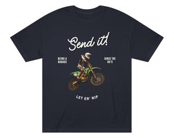 Send It Motocross T-Shirt: Funny Dirt Bike Graphic Tee