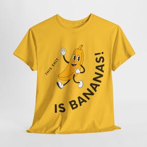 Funny Banana T-Shirt – This Is Bananas! Funny Fruit Graphic Tee