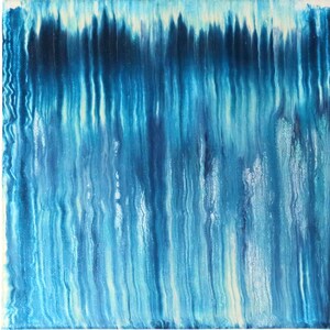 Pittura fluida acrilica - Pittura acrilica versata - Arte fluida acrilica - Opera d'arte originale - Decorazione murale astratta - Pezzo unico