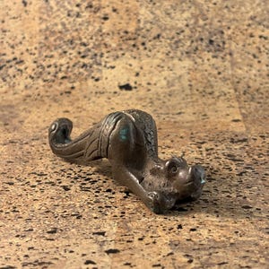 Antique Bronze Dragon Sculpture