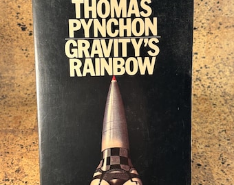Thomas Pynchon Gravity's Rainbow first British Paperback Edition 1975