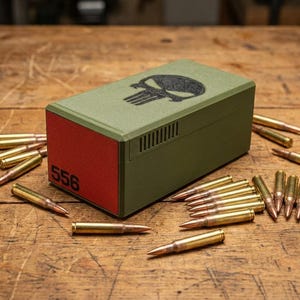 5.56 NATO Ammo Box (50 Rounds)