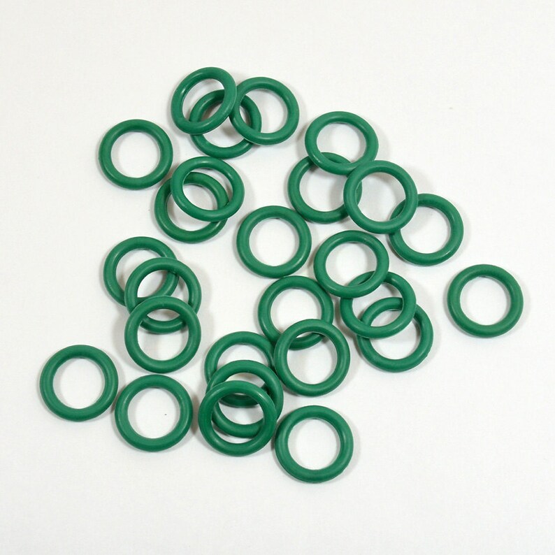 12mm Kelly Green Rubber ORings Etsy