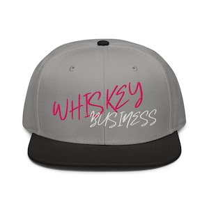 Whiskey Business Hat - Gift for Men & Women Bourbon Hat