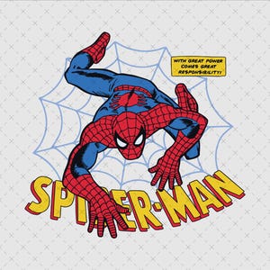 Retro Amazing Spiderman Png Svg, Spiderman Family Svg Png, Family Vacation Png, Family Birthday Design, Family Matching Svg Png