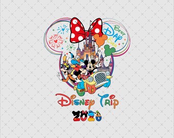 Mouse Family Trip 2026 Png Svg, Instant Download, Mickey Minnie Ears Castle Vacation Shirt Print