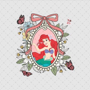 Ariel Svg Png, Little Mermaid Png, Ariel png, Mermaid Clipart, Little Mermaid Png, Princess Png, Instant Download, Digital File