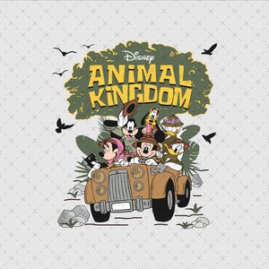 Animal Kingdom Png, Animal Kingdom Svg, Wild Trip Svg, Family Matching Svg, Mouse Head Svg, Vacay Mode Svg, Family Trip Png Svg